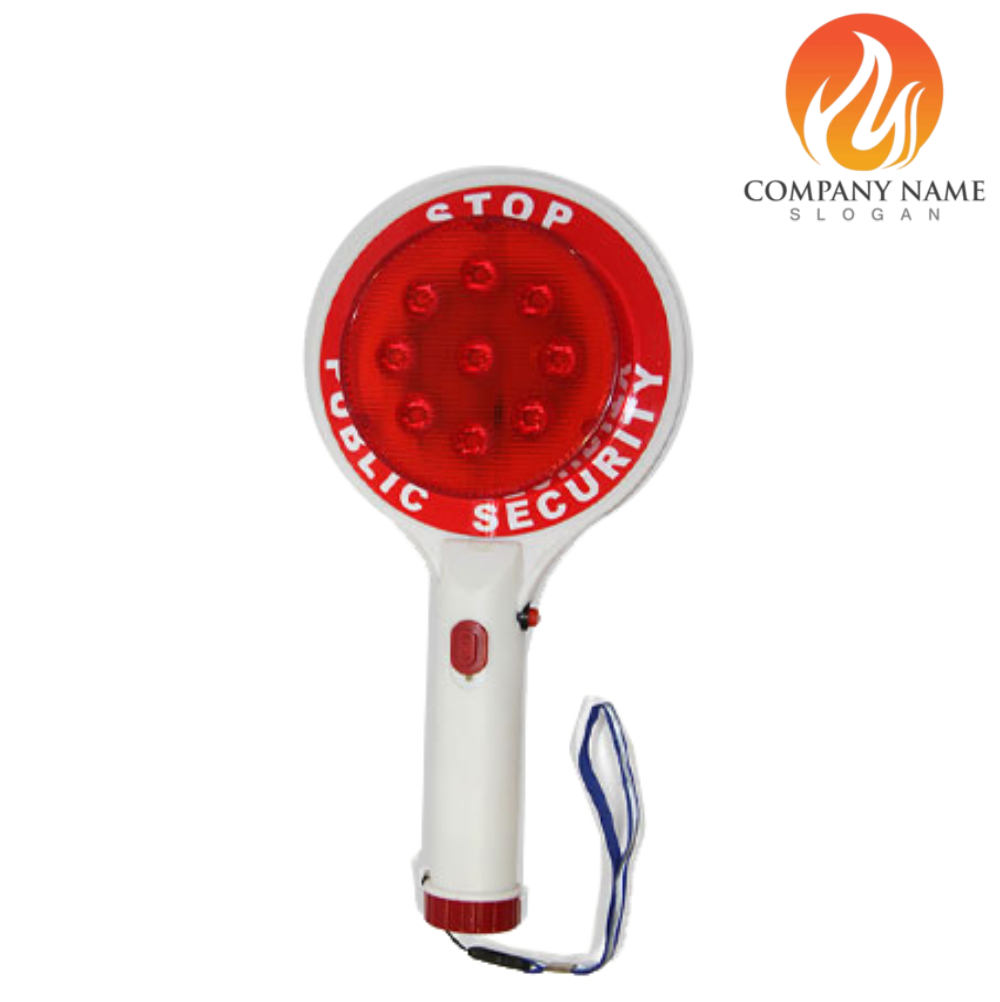 02042024-9-2 تابلو ایست دستی شارژی چراغ دار - Image 2