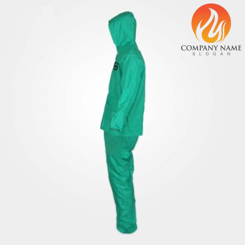 26-02 لباس کاپشن و شلوار ضد اسید ماگما سبز - Image 2