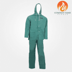 لباس کار دو تکه سبز ،ضد اسید ،پرومکس،PROMAX