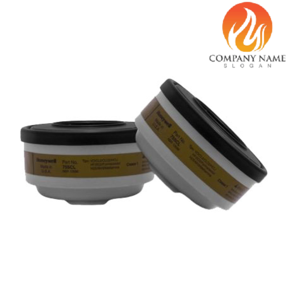 BE036-101- فیلتر ماسک شیمیایی North دو تایی مدل 75SCL - Image 1