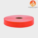 نوار شبرنگ،pvc ، رنگ نارنجی ، 2٫5 سانتی متری