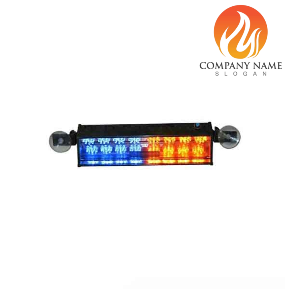 12 چراغ فلاشر 8 ال ای دی جلو داشبوردی - Image 3