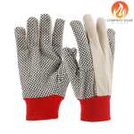 دستکش کتان خالدار, دستکش ایمنی پاکستانی و ایرانی با مچ کش بافت