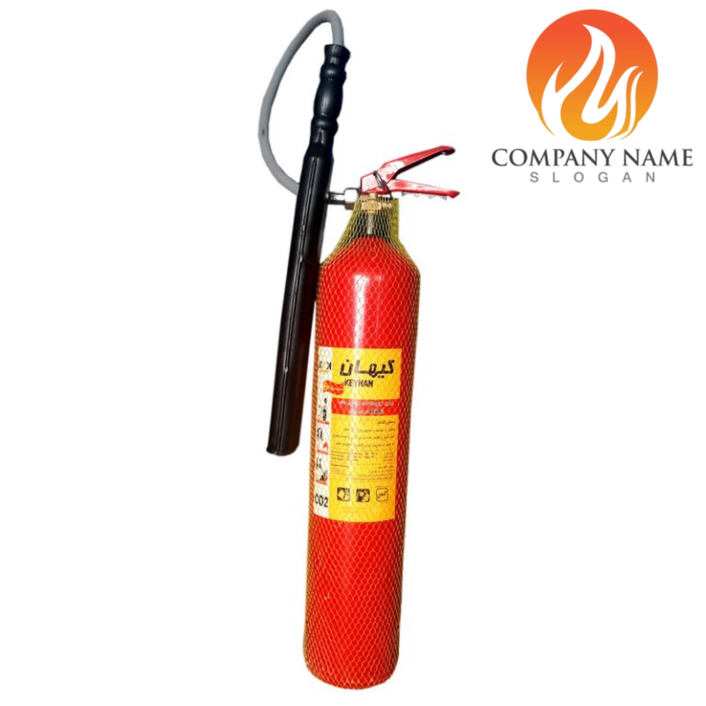 یبل کپسول آتش نشانی CO2 شش کیلویی کیهان - Image 1