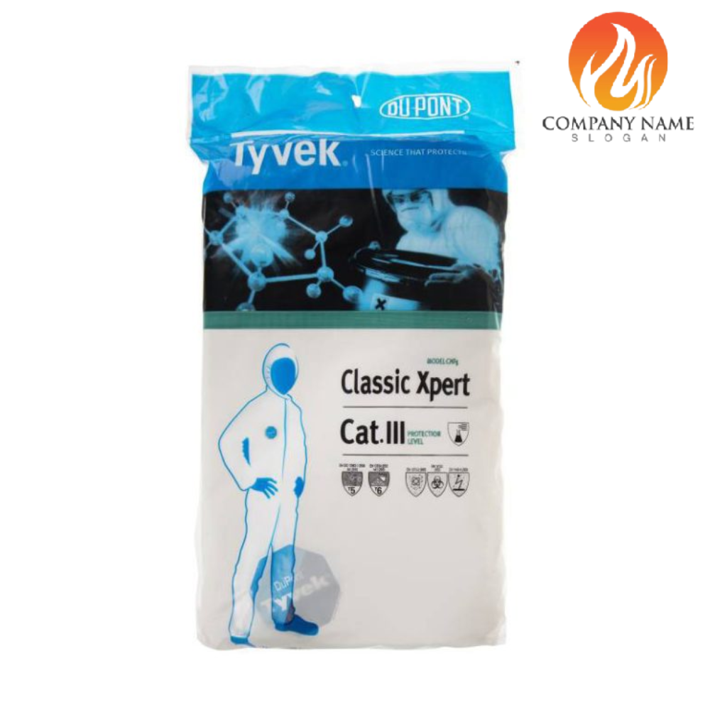 لباس لباس یکسره یکبارمصرف شیمیایی تایوک TYVEK - Image 2