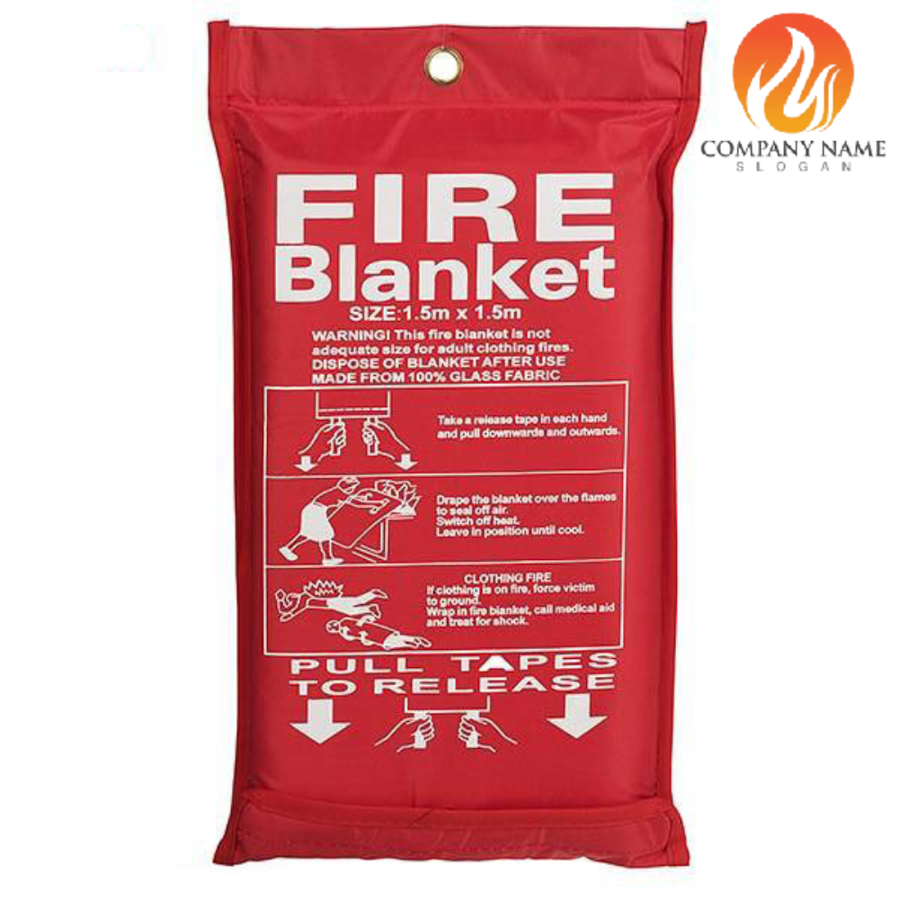 پتو 1 پتوی اطفا حریق مدل Fire Blanket - Image 1