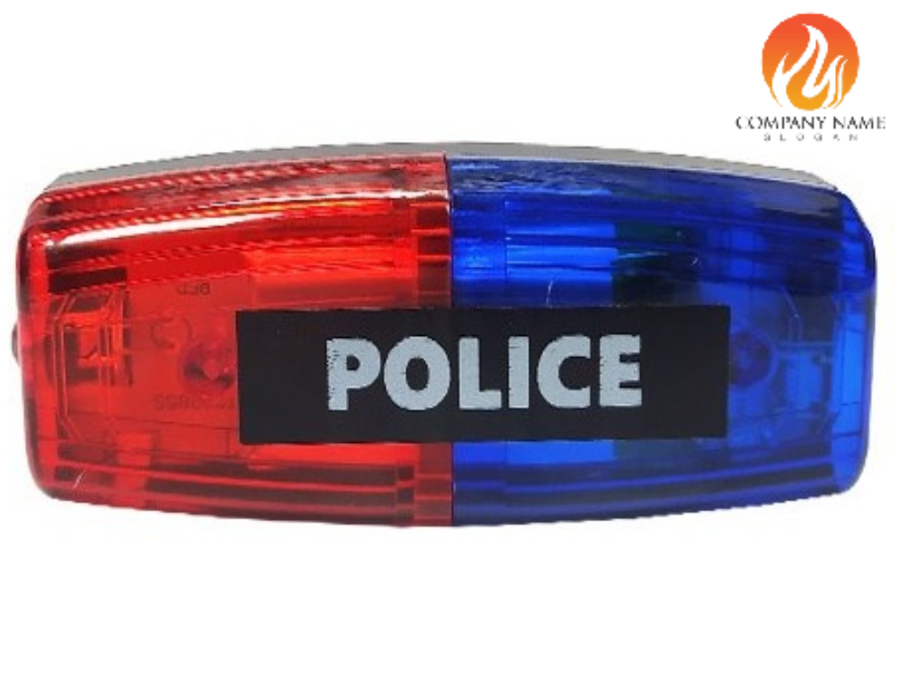 چشمک زن چراغ چشمک زن پلیسی و سردوشی لباس - Image 4