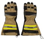 دستکش آتش نشانی ضدحریق مدل خاکی هالیک Holik