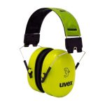 گوشی ایمنی UVEX ۳V رنگ سبز